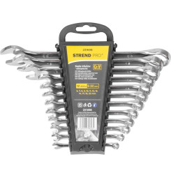 Sada kľúčov Strend Pro HR31584 12 dielna, Cr-V, 6-22 mm, očkoploché