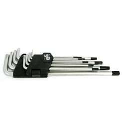 Sada kľúčov Strend Pro HK0259, 9 dielna, T10-T50, Torx, zástrčná