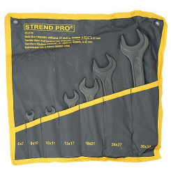 Sada kľúčov Strend Pro HR34181 vidlicová, 7 dielna, DIN895, 6-32 mm