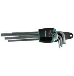 Sada kľúčov Whirlpower® 158-0109, 9 dielna, predĺžená, Hex, ExtraLong, Imbus