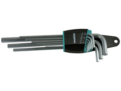 Sada kľúčov Whirlpower® 158-0109, 9 dielna, predĺžená, Hex, ExtraLong, Imbus