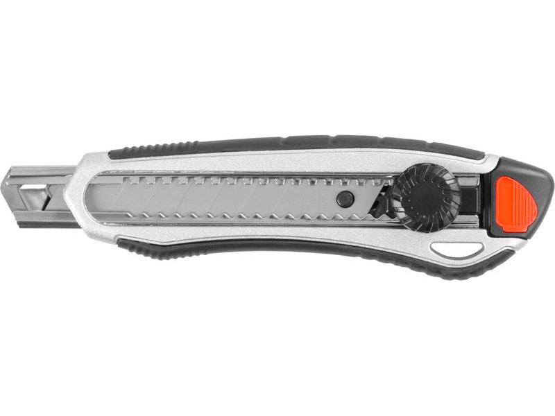 Nôž Strend Pro UKX-8100-2, 18 mm, odlamovací, s kolieskom, Alu/plast