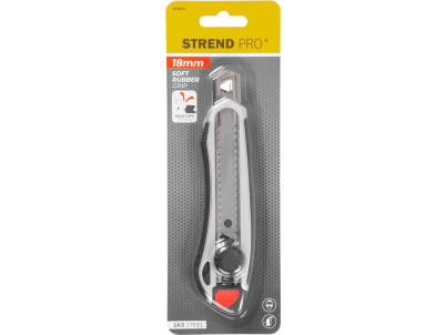 Nôž Strend Pro UKX-8100-2, 18 mm, odlamovací, s kolieskom, Alu/plast