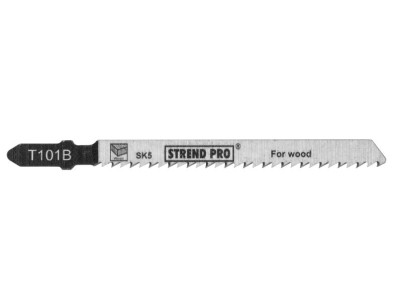 List do priamočiarej píly Strend Pro T101B 100 mm, 10z, na drevo, bal. 5 ks