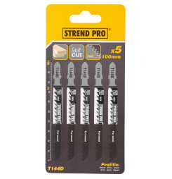 List do priamočiarej píly Strend Pro T144D 100 mm, 6z, na drevo, bal. 5 ks
