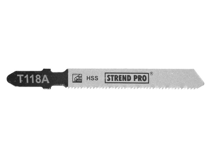List do priamočiarej píly Strend Pro T118A 77 mm, 21z, na kov, bal. 5 ks