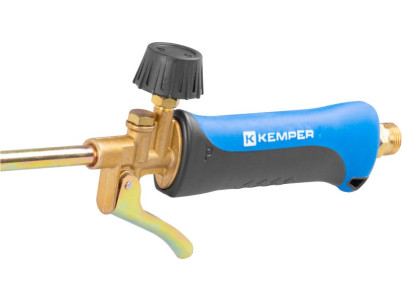 Horák KEMPER 121960MT5RF, na plyn, LPG, 60 mm, 630 mm, 7,9 kW, s hadicou 5 m, regulátor