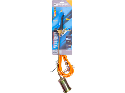 Horák KEMPER 121960MT5RF, na plyn, LPG, 60 mm, 630 mm, 7,9 kW, s hadicou 5 m, regulátor