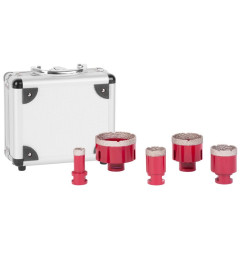 Sada vyrezávačov Strend Pro Premium, DCB11S5, 20-35-45-55-72 mm, M14, diamant, korunky, professional