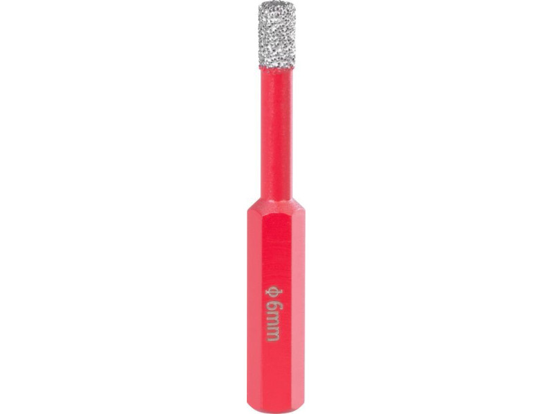 Vyrezávač Strend Pro Premium DCB12, 6 mm, stopka HEX, korunka, diamant, professional