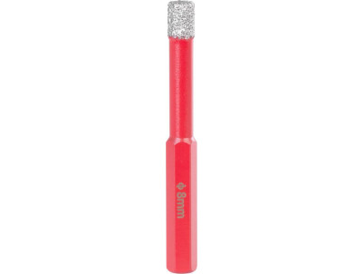 Vyrezávač Strend Pro Premium DCB12, 8 mm, stopka HEX, korunka, diamant, professional