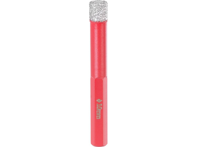 Vyrezávač Strend Pro Premium DCB12, 10 mm, stopka HEX, korunka, diamant, professional
