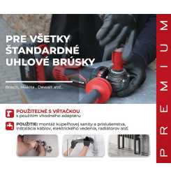 Vyrezávač Strend Pro Premium DCB11, 50 mm, M14, korunka, diamant, professional