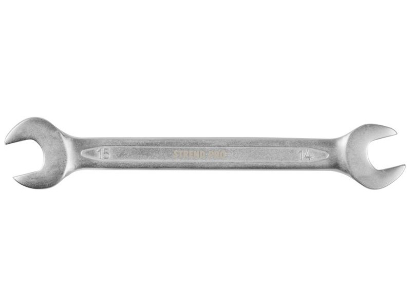 Kľúč Strend Pro 3113 14x15 mm, vidlicový, obojstranný, Cr-V