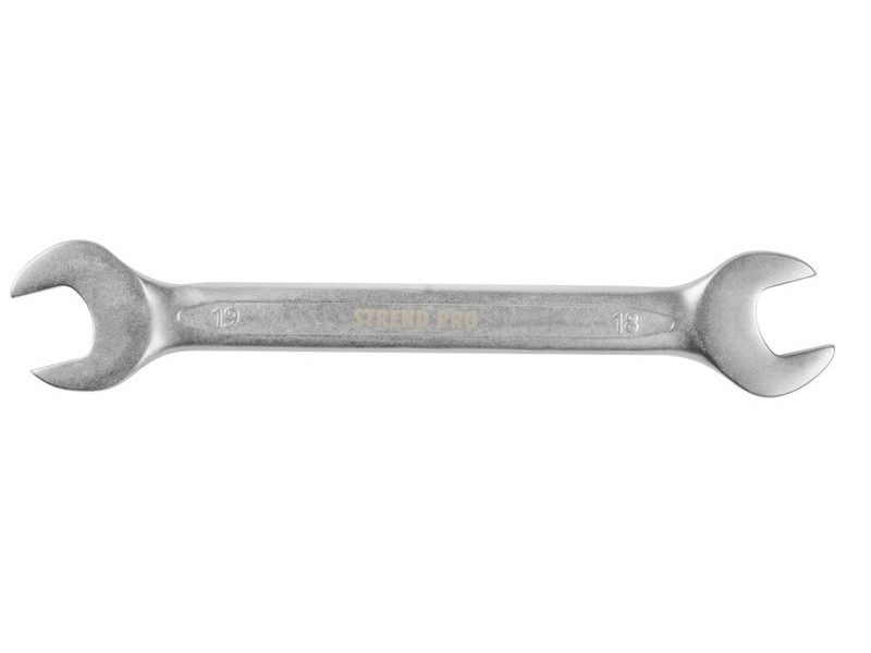 Kľúč Strend Pro 3113 18x19 mm, vidlicový, obojstranný, Cr-V
