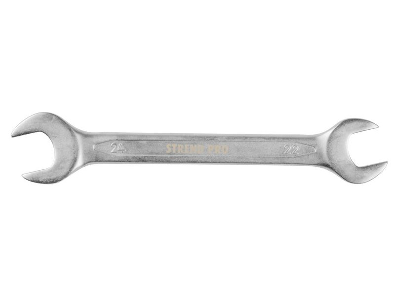 Kľúč Strend Pro 3113 22x24 mm, vidlicový, obojstranný, Cr-V