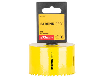 Vyrezávač Strend Pro BHS44, 73 mm, M3 Bi-metal, korunka do kovu, pílový