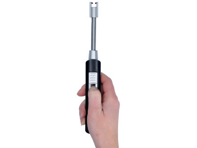 Zapaľovač Strend Pro FLEXI, elektrický, plazmový, vetru odolný, USB, 21 cm