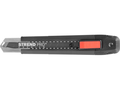 Nôž Strend Pro Premium FD7815, BlackMatt, SoftTouch, 18 mm, odlamovací