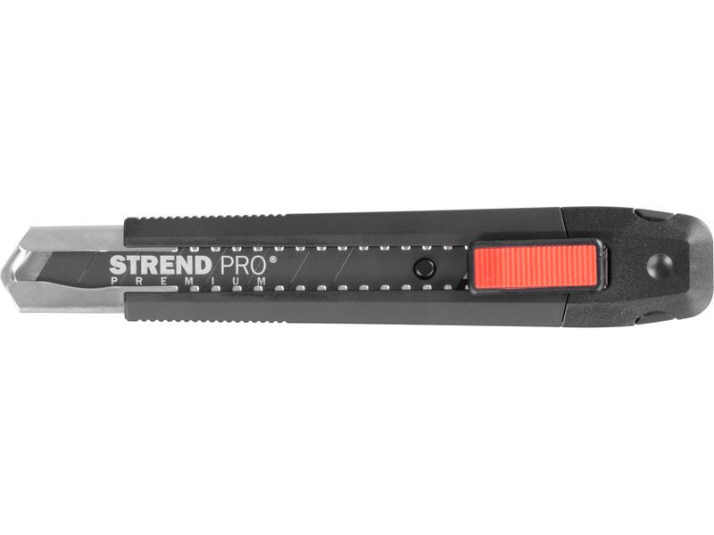 Nôž Strend Pro Premium FD7815, BlackMatt, SoftTouch, 18 mm, odlamovací