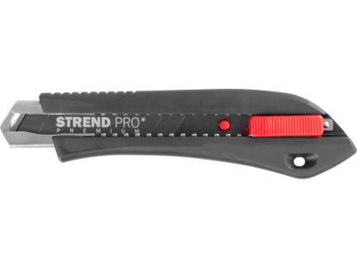 Nôž Strend Pro Premium FD782, BlackMatt, SoftTouch, 18 mm, odlamovací