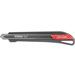 Nôž Strend Pro Premium FD706, BlackMatt, SoftTouch, 9 mm, odlamovací