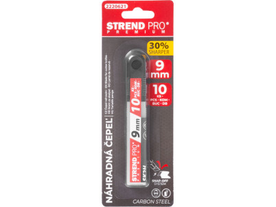 Čepeľ Strend Pro Premium FDB40, BlackMatt, 9 mm, odlamovacia, náhradná, bal. 10 ks