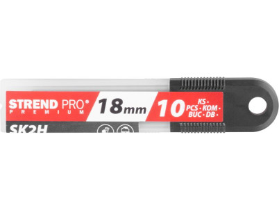 Čepeľ Strend Pro Premium FDB50, BlackMatt, 18 mm, odlamovacia, náhradná, bal. 10 ks