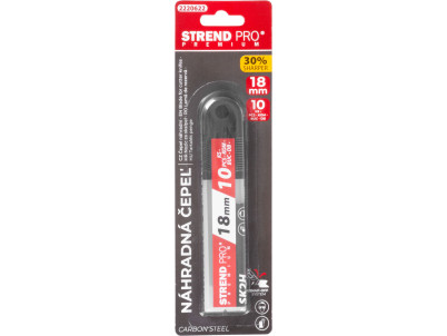 Čepeľ Strend Pro Premium FDB50, BlackMatt, 18 mm, odlamovacia, náhradná, bal. 10 ks