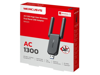 MERCUSYS MA32H, AC1300 Wireless Dual Band USB