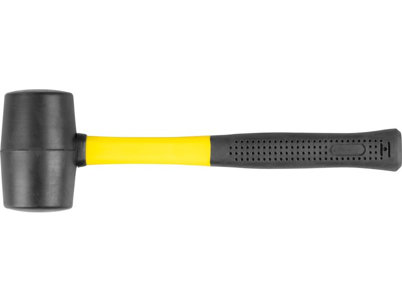 Kladivo Strend Pro HM211 340 g, gumené, BlackHead, kovová rúčka, TPR, dĺžka násady 290mm