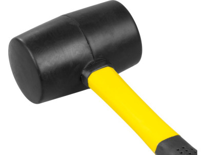 Kladivo Strend Pro HM211 340 g, gumené, BlackHead, kovová rúčka, TPR, dĺžka násady 290mm