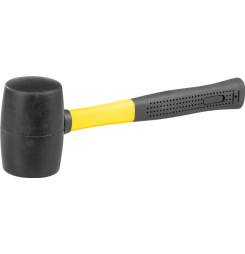 Kladivo Strend Pro HM211 680 g, gumené, BlackHead, PVC rúčka, TPR, dĺžka násady 340mm