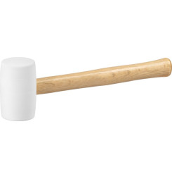 Kladivo Strend Pro HM221 340 g, gumené, WhiteHead, drevená rúčka, dĺžka násady 290mm