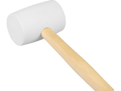 Kladivo Strend Pro HM221 900 g, gumené, WhiteHead, drevená rúčka, dĺžka násady 355mm