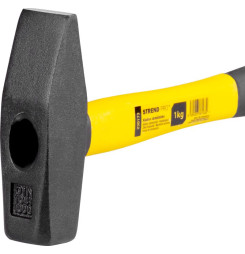 Kladivo Strend Pro HM112 1000 g, zámočnícke, sklolaminátová rúčka, TPR, dĺžka násady 360mm
