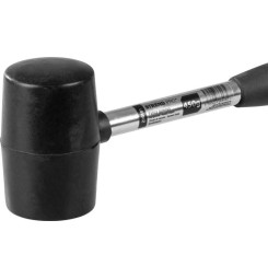 Kladivo Strend Pro HM213 450 g, gumené, BlackHead, kovová rúčka, dĺžka násady 300mm