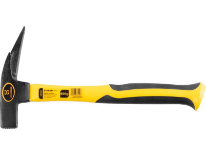 Kladivo Strend Pro HM303 600 g, tesárske, sklolaminátová rúčka, TPR, dĺžka násady 330mm