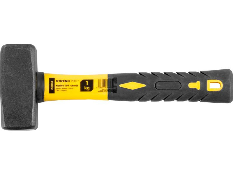 Kladivo Strend Pro HS0524, 1000 g, 260mm, sklolaminátová rúčka, TPR