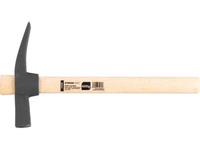Kladivo Strend Pro HM351 600 g, murárske, drevená rúčka, dĺžka násady 380mm