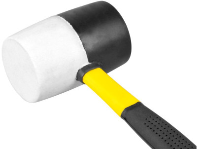 Kladivo Strend Pro HM231 900 g, gumené, BlackWhiteHead, sklolaminátová rúčka, TPR, dĺžka násady 320mm