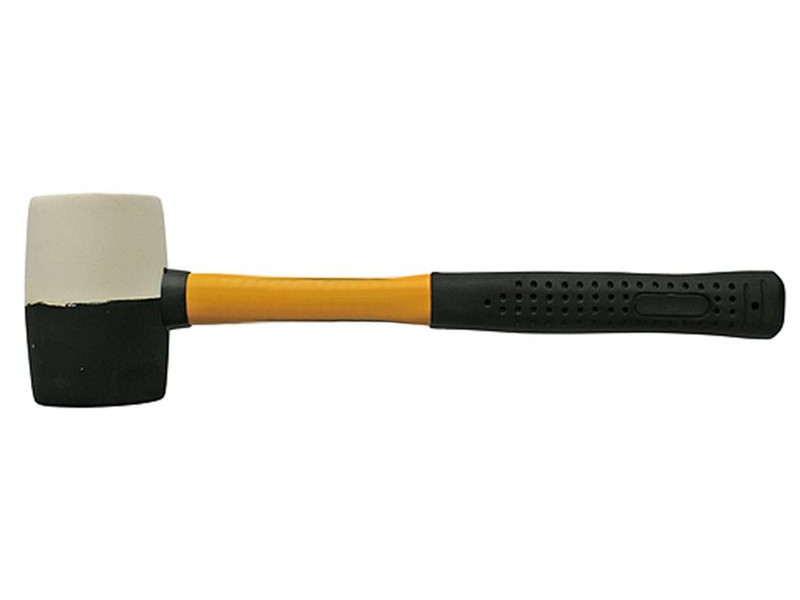 Kladivo Strend Pro HM231 450 g, 300mm, gumené, BlackWhiteHead, sklolaminátová rúčka,TPR