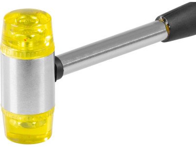 Kladivo silikónové 07-801c-4 • 040 mm, kovová rúčka 29.5cm