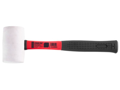 Kladivo Strend Pro HM212 340 g, gumené, WhiteHead, PVC rúčka, TPR,dĺžka násady 290mm