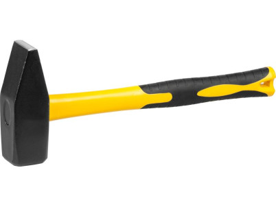Kladivo Strend Pro HM112 2000 g, zámočnícke, sklolaminátová rúčka, TPR, dĺžka násady 400mm