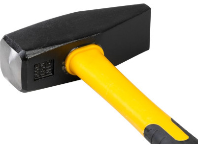 Kladivo Strend Pro HM112 2000 g, zámočnícke, sklolaminátová rúčka, TPR, dĺžka násady 400mm