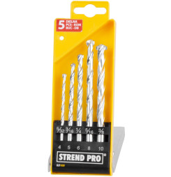 Sada vrtákov Strend Pro SD105, 5 dielna, 4-10 mm, do muriva