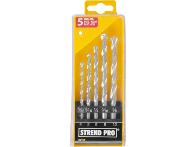 Sada vrtákov Strend Pro SD105, 5 dielna, 4-10 mm, do muriva