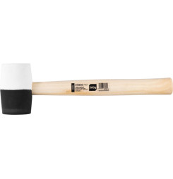 Kladivo Strend Pro HM232 560 g, 300mm, gumené, BlackWhiteHead, drevená rúčka