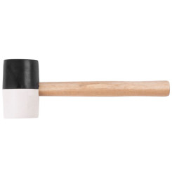 Kladivo Strend Pro HM232 680 g, 300mm, gumené, BlackWhiteHead, drevená rúčka